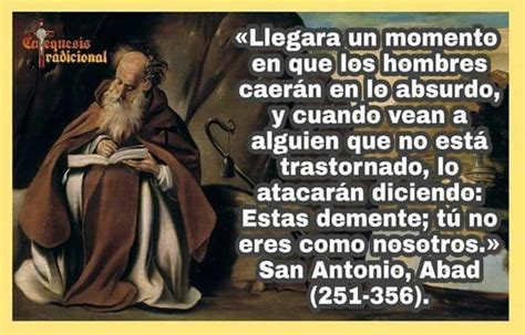 san antonio abad frases|San antonio abad frases